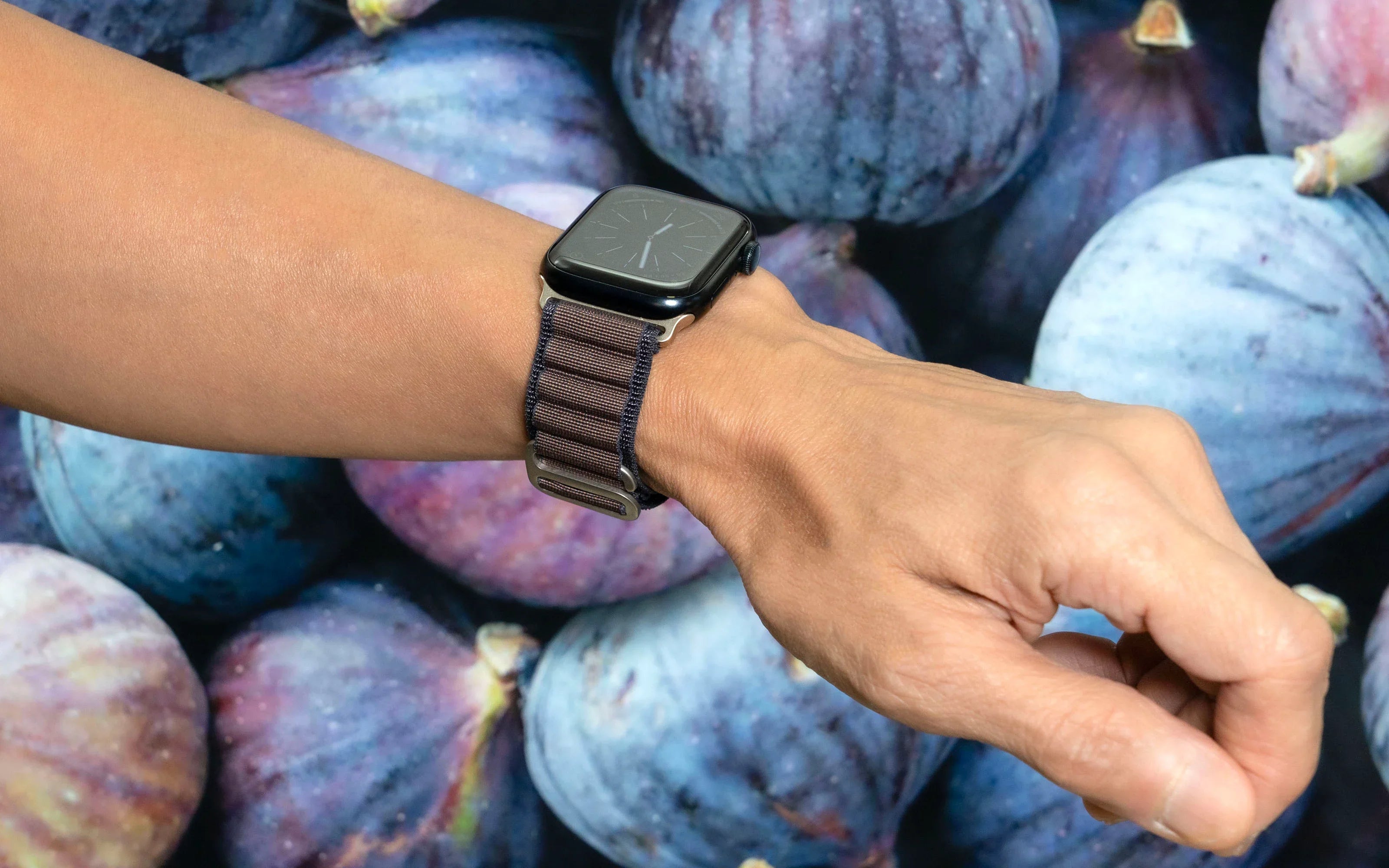 Torrii Watch 49/46/45/44 Mm Solar Strap - Fig - Tashqila Torrii Watch 49/46/45/44 Mm Solar Strap - Fig - Tashqila